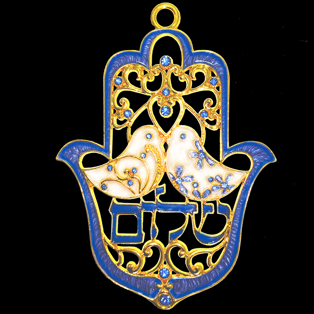 1420.jpg Wall hanging - Jeweled, "In Love" - Image 1