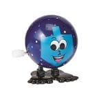Chanukah Jumping Dreidel, Wind-Up Plastic, 1.8"