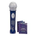 Chanukah Sing-Along Microphone, Plastic, 5 Songs, 7.5"