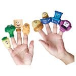 Passover "Mah Nishtana" Puppets, Vinyl, 8 pc