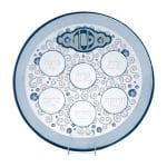 Seder Plate “Elegant”, Glass, Round, 12″ – Rite Lite