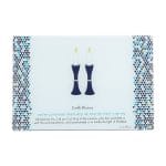 Shabbat Candle Drip Tray, Star Pattern, Tempered Glass, 12″ x 8″ – Rite Lite