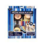 Chanukah Deluxe Children's Play Set, Wood, 16 Pieces