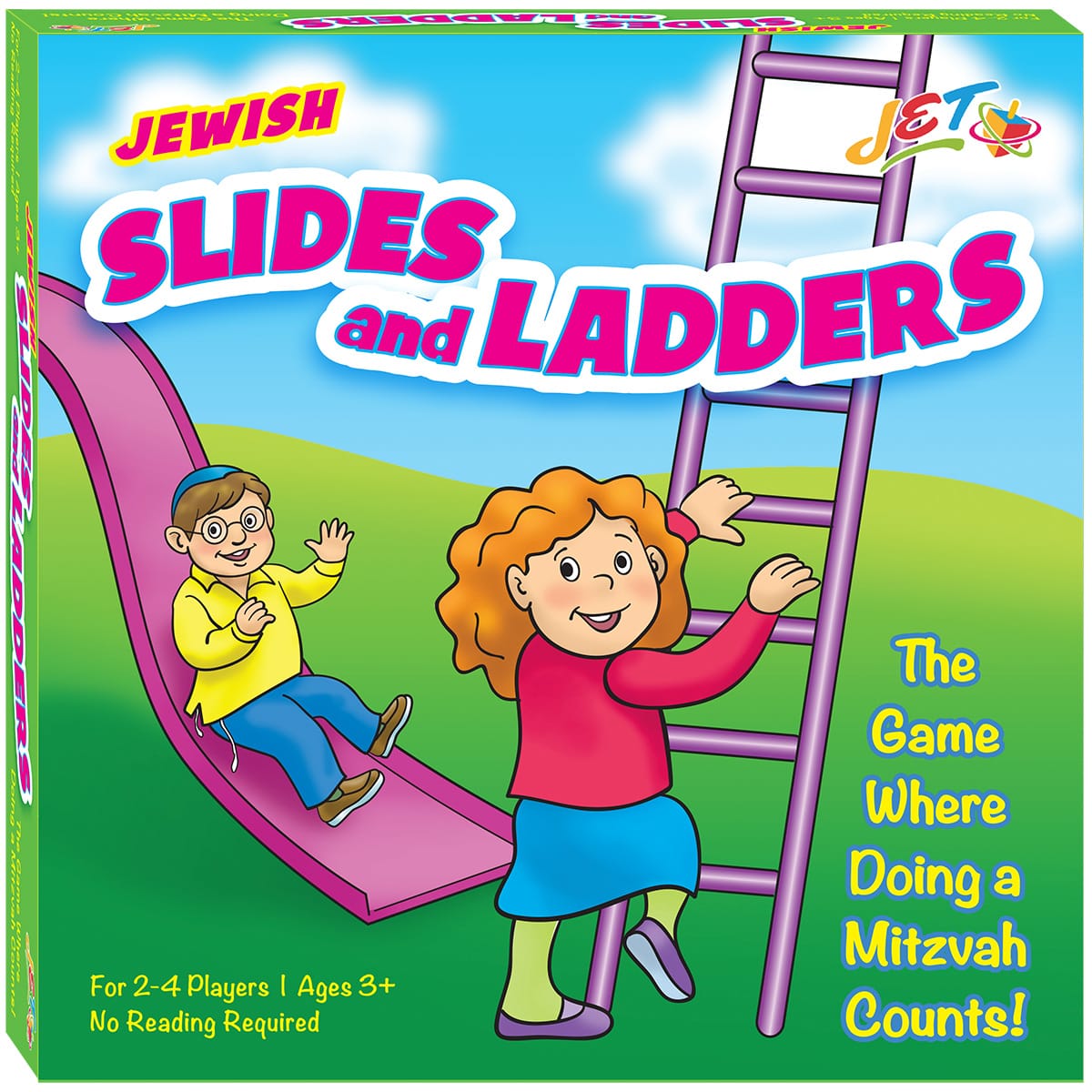 603.jpg Jewish Slides & Ladders Boardgame – JET