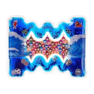 Squish ‘N Split the Sea Toy, with Blue Glitter Gel, 7.5″ – Rite Lite