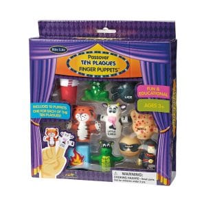 Passover Ten Plagues Finger Puppets, Vinyl – Rite Lite