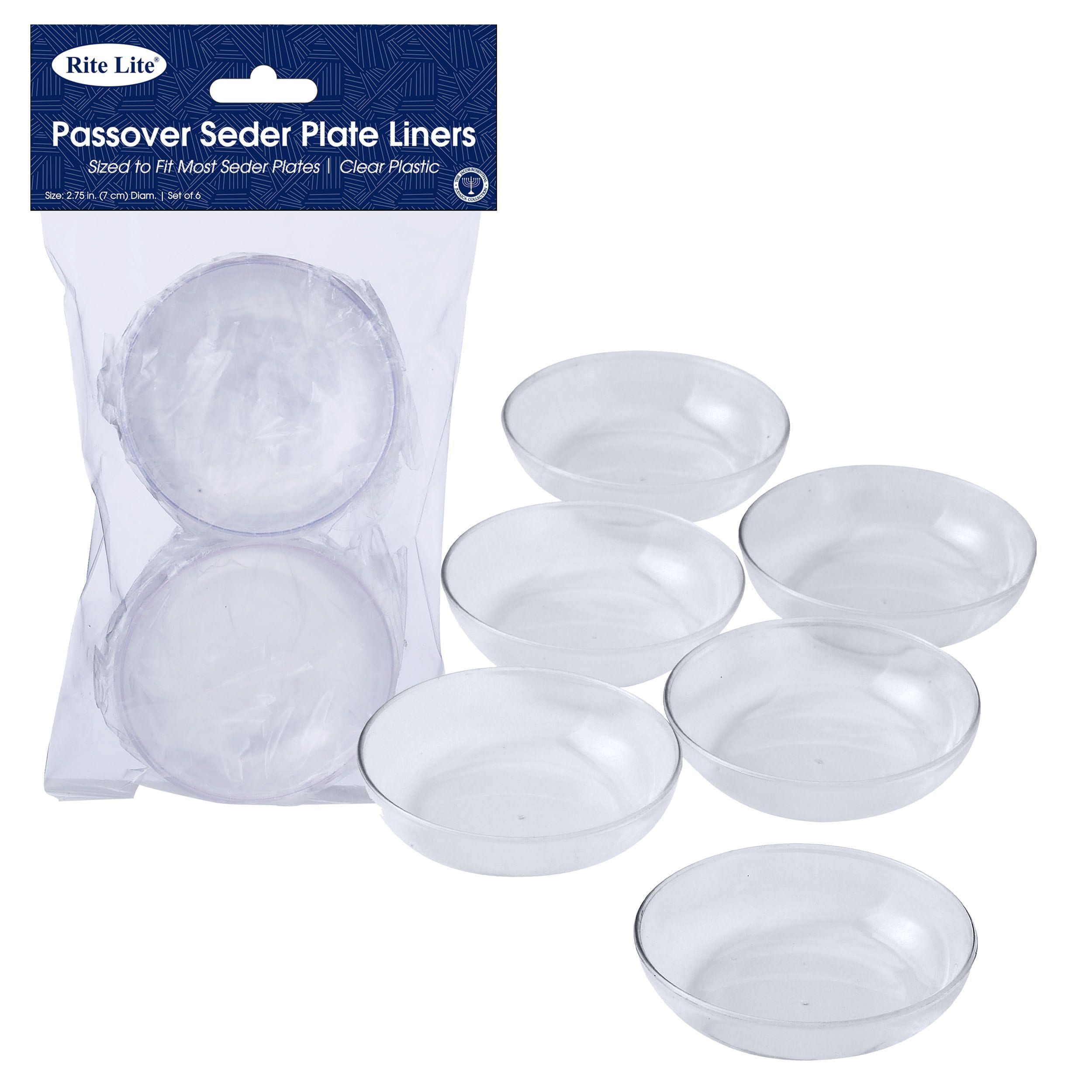 8cbb0313bc9c4c09ba6d57fa826a1b95.jpg Seder Plate Liners, Clear Plastic, Set of 6, 2.75″ – Rite Lite