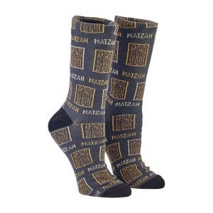 Passover Socks “Matzah” Design, Cotton Blend, Adult – Rite Lite