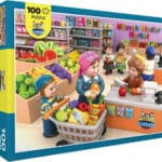 Mitzvah Kinder Market Puzzle, 100 Pieces