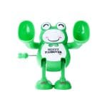 “Hoppy Passover” Tumble Frog, Plastic, 4″, Wind-Up – Rite Lite