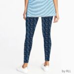 Chanukah Leggings "Dreidels", Poly, Adult, One Size