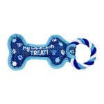 Chewdaica "My Chanukah Treat" Squeaky Dog Toy, 9"