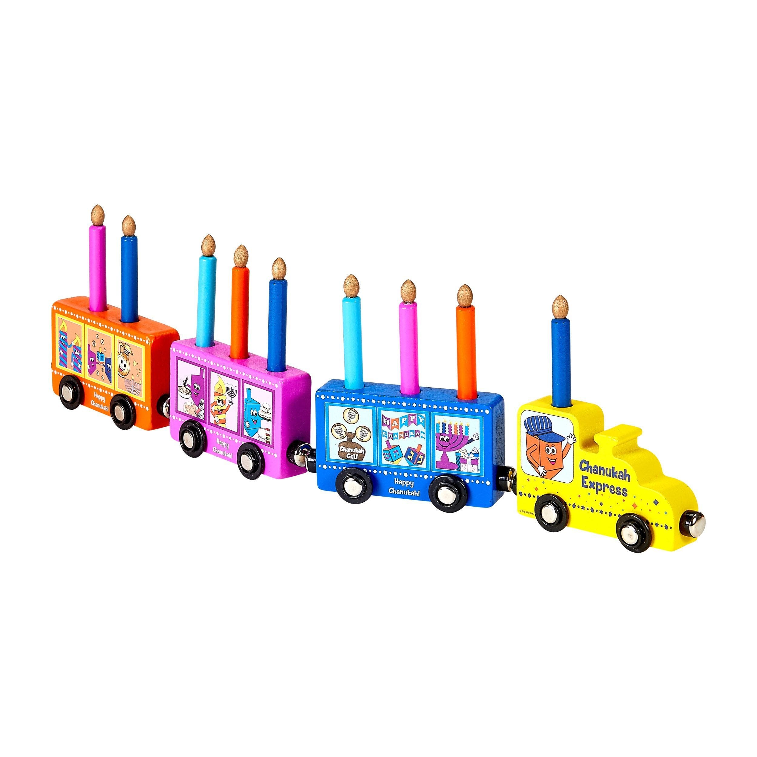 b74cc2d9b91a4ba1bf5c4043999890d2.jpg My Play Wood Train Menorah with Candles, 17″ x 5″ – Rite Lite