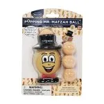 Popping Mr. Matzah Ball Toy, Vinyl, Includes 4 Balls