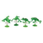 Passover "Push'n'Pop" Frogs, Plastic, 2.25"