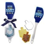 Chanukah Spatula & Dreidel Cookie Cutter Set, 12"