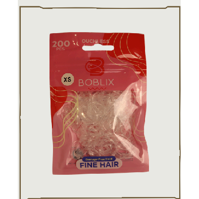 Boblix XS clear elastic bobbles Boblix XS clear elastic bobbles - Image 1