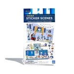 Chanukah Sticker Scenes with Reusable Stickers, PVC