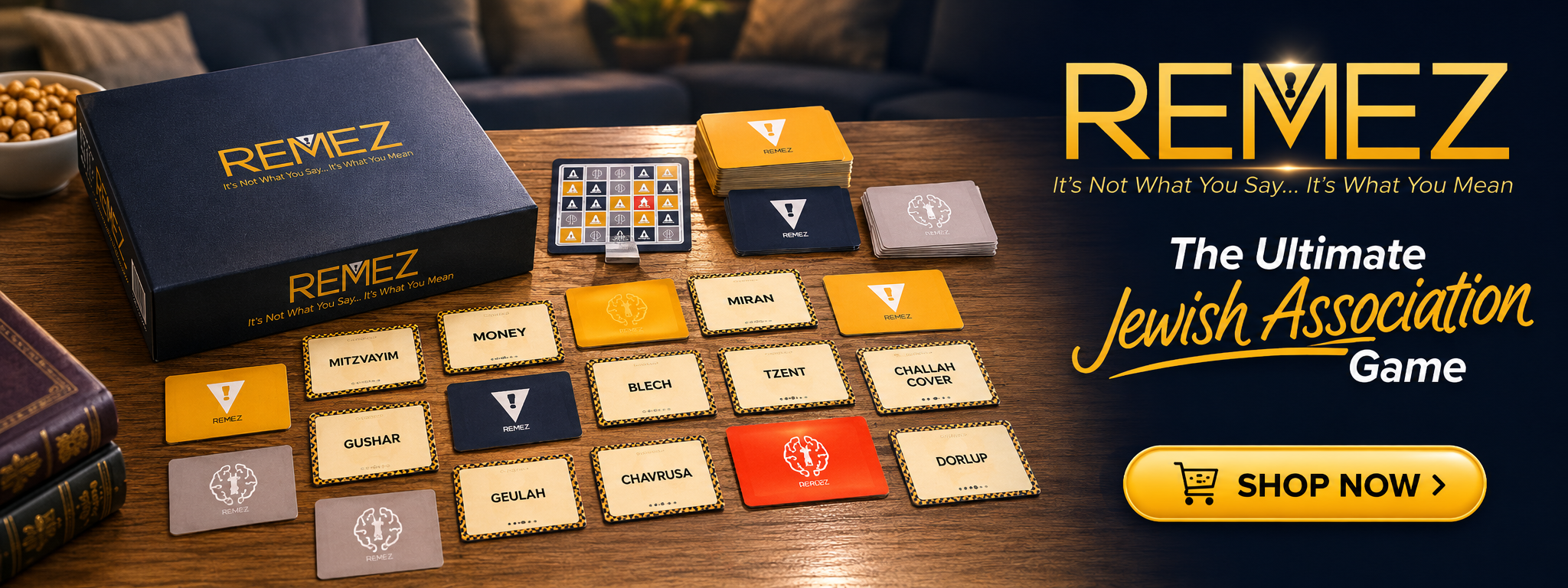 Remez - The Ultimate Jewish Association Game
