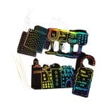 Passover Scratch Paper Art Kit, Makes 24