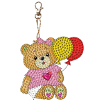 Colours Craft Cheery Bear Keychain – Balloons