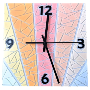 Colours Crafts Clock