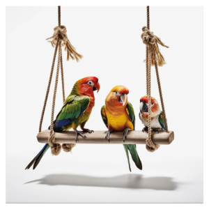 Colours Crafts Parrots
