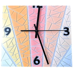 Colours Crafts Clock