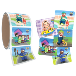 Mitzvah Kinder Safety Sticker Roll
