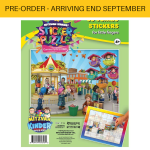 Mitzvah Kinder Carnival Sticker Puzzle