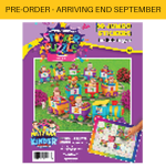 Mitzvah Kinder Alef Beis Sticker Puzzle