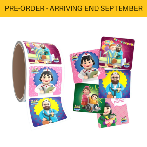 Mitzvah Kinder Get Well Sticker Roll