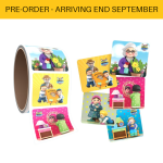 Mitzvah Kinder Shabbos 3 Sticker Roll