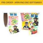 Mitzvah Kinder Boys School Sticker Roll