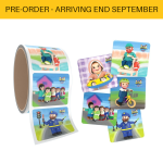Mitzvah Kinder Safety Sticker Roll