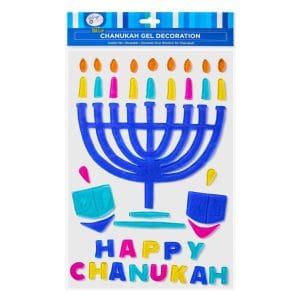 Chanukah Jumbo Glitter Window Gel Decoration – Rite Lite