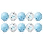 Set Of 10 Chanukah Balloons With Dreidel Shaped Confett… – Rite Lite