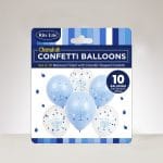 Set Of 10 Chanukah Balloons With Dreidel Shaped Confett… – Rite Lite – view 3