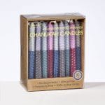 Chanukah Candles-Multi Colors 2 Tone Honeycomb Beeswax – Rite Lite