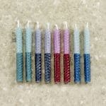 Chanukah Candles-Multi Colors 2 Tone Honeycomb Beeswax – Rite Lite – view 3