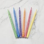 Premium Frosted Multicolor Chanukah Candles – Rite Lite – view 2