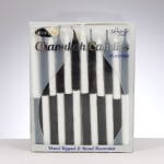 Decor Candles, Two-Tone Black & White – Rite Lite