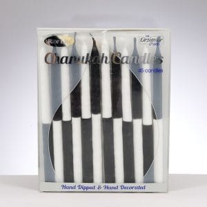 Decor Candles, Two-Tone Black & White – Rite Lite