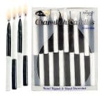 Decor Candles, Two-Tone Black & White – Rite Lite – view 3