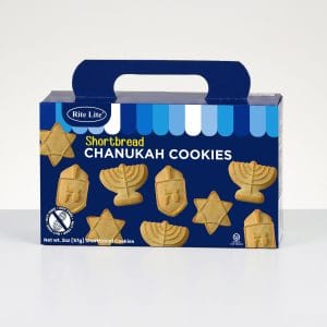 Chanukah Pareve Shortbread Cookies, Made in USA – Rite Lite