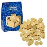 Belgian Milk Chocolate Chanukah Coins in Gift Box – Rite Lite – view 3