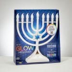 Pearl White LED Glow Menorah, Multifunction & Color Cha… – Rite Lite – view 2
