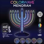 Colorwave LED Menorah With Color Changing Lights – Rite Lite – view 4