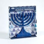 Navy “Dancing Lights” Musical Menorah – Rite Lite – view 2