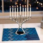 “Many Menorahs” Extra Large Tempered Glass Menorah Drip… – Rite Lite – view 2